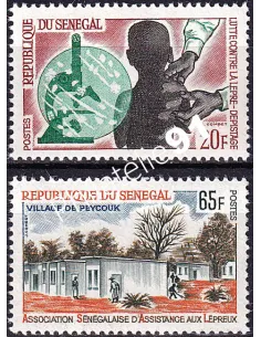 SENEGAL, n° 245 à 246 neufs, timbres colonies françaises