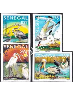 SENEGAL, n° 1108 à 1111 non dentelés neufs, timbres colonies