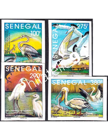 SENEGAL, n° 1108 à 1111 non dentelés neufs, timbres colonies