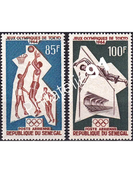 SENEGAL, PA n° 43 à 44 neufs, timbres colonies françaises