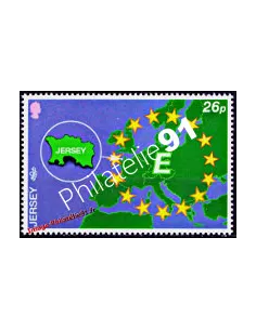 JERSEY - n°  921 - Jersey dans l'Europe 2000