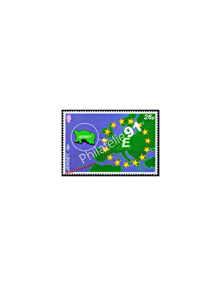JERSEY - n°  921 - Jersey dans l'Europe 2000