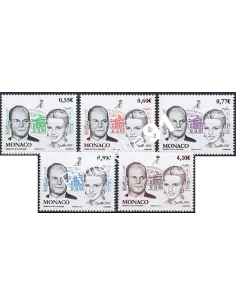 MONACO n° 2785 à 2789,Collection timbres Monaco