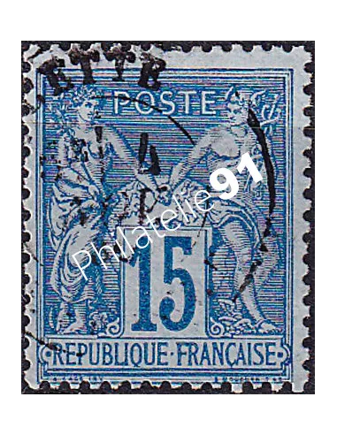 Timbre Classique n° 90a oblitéré, Collection timbres France