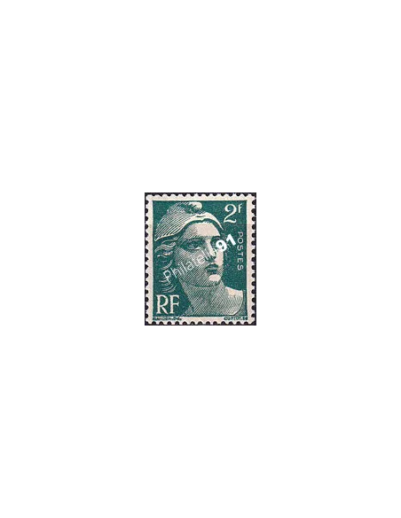 Variété sur timbre n° 713, collection timbres France