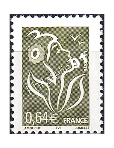 Variété sur timbre n° 3756a, collection timbres France
