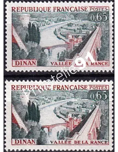 Variété sur timbre n° 1315, collection timbres France