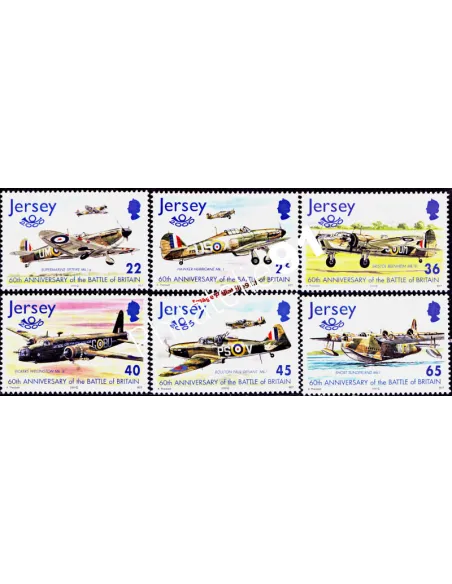 JERSEY - n° 950 à 955