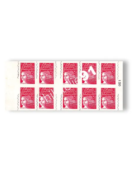 Variété sur Carnet n° 3085-C6, collection timbres France