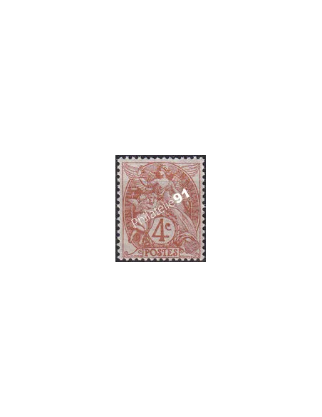 Timbre n° 110, type blanc, collection timbres France