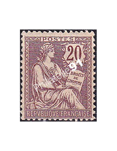 Timbre n° 126 neuf, collection timbres France