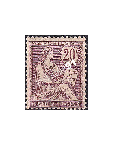 Timbre n° 126 neuf, collection timbres France