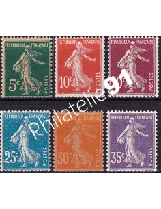 Timbres n° 137 à 142 neufs, collection timbres France