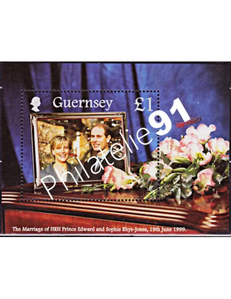 GUERNESEY - BF n° 41 - MARIAGE ROYAL