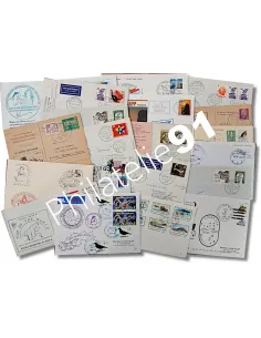 théme polaire, Lot de lettres et d'entiers postaux