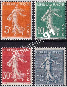 Timbres n° 158 à 161 neufs, collection timbres France