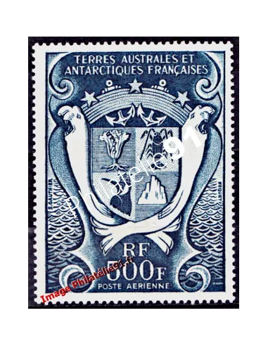 Timbre des TAAF -  P.A. n°  21 - Armoiries, collection timbres TAAF