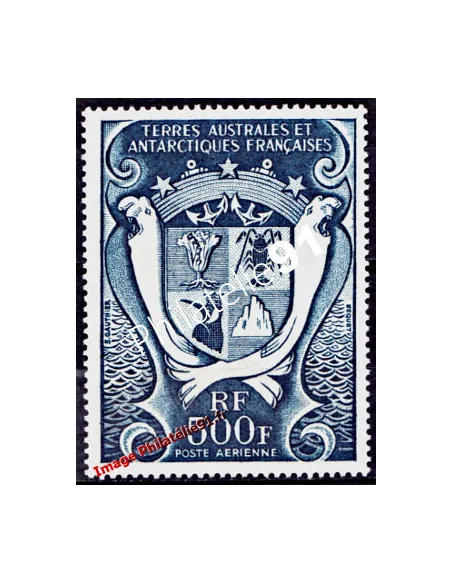 Timbre des TAAF -  P.A. n°  21 - Armoiries, collection timbres TAAF