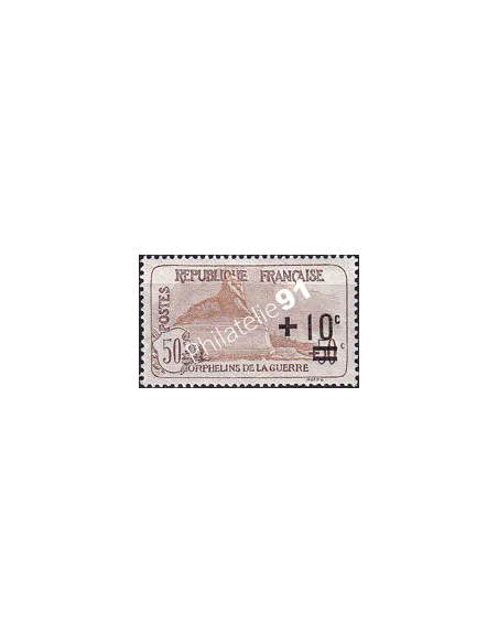Timbre n° 167 neuf, collection timbres France
