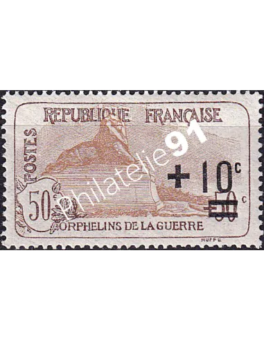 Timbre n° 167 neuf, collection timbres France