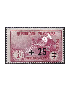 Timbre n° 168 neuf, collection timbres France