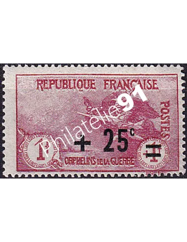 Timbre n° 168 neuf, collection timbres France