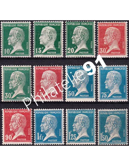 Timbres n° 170 à 181 neufs, collection timbres France