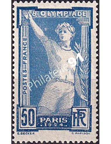 Timbre n° 186 neuf, collection timbres France