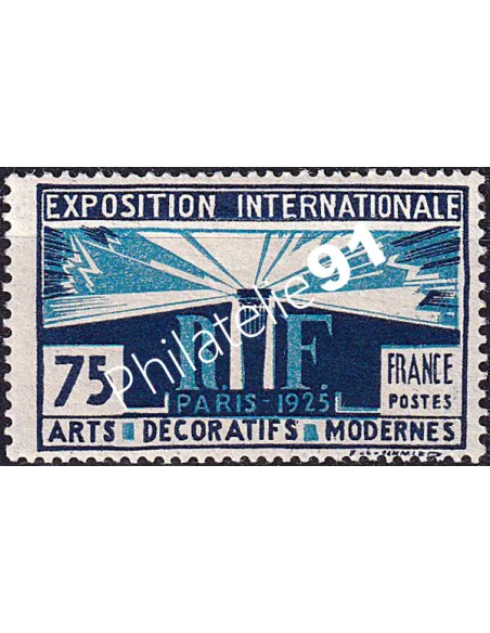 Timbre n° 215 neuf, collection timbres France