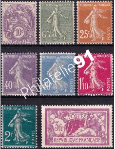 Timbres n° 233 à 240 neufs, collection timbres France