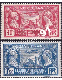 Timbres n° 244 à 245 neufs, collection timbres France