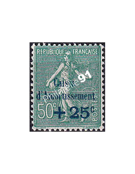 Timbre n° 247 neuf, collection timbres France