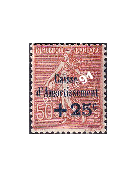 Timbre n° 250 neuf, collection timbres France