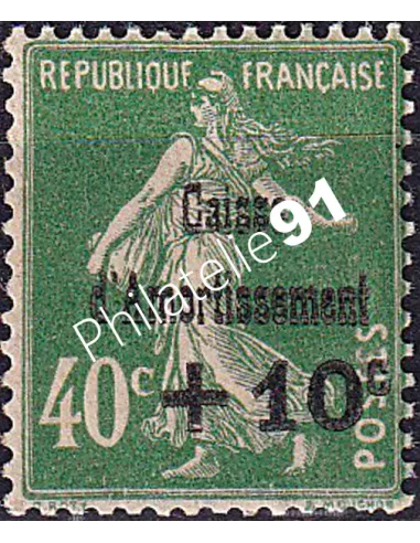 Timbre n° 253 neuf, collection timbres France