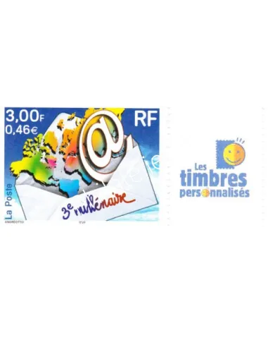 timbre n° 3365 B (perso) timbre personnalisé de France