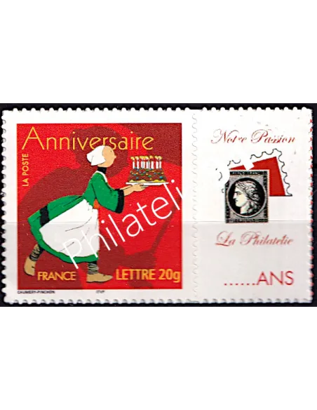 n° 3778B - Bécassine - Autoadhésif