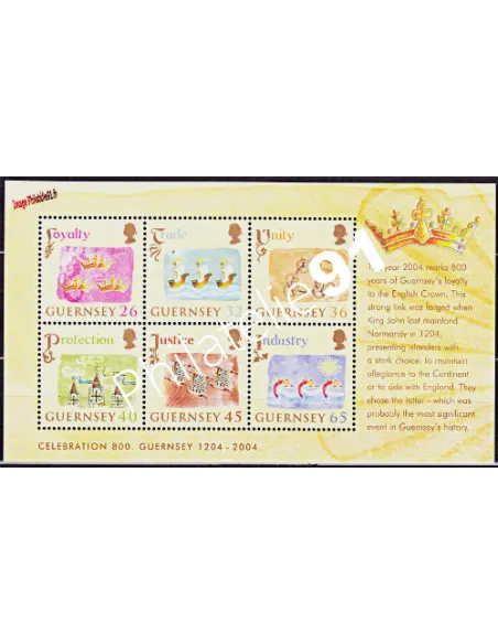 GUERNESEY - BF n° 54 ** - Couronne britannique