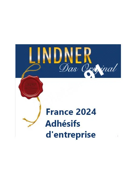 Lindner FRANCE adhésifs 2024, matériel philatélique