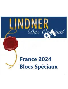 Lindner FRANCE blocs spéciaux 2024, matériel philatélique