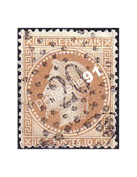 Classique n° 28A, oblitération "Étoile de Paris", Timbres France
