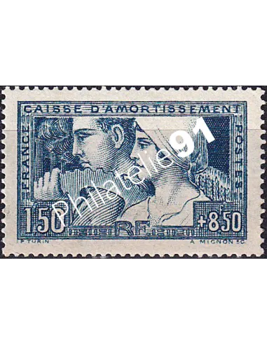 France n° 252b neuf, collection timbres France