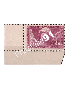 Timbre n° 256 neuf, avec coin de feuille, collection timbres de France