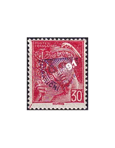 Timbre de la Libération de Vire n° 2M, signé, timbres France