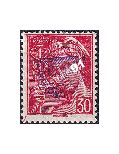 Timbre de la Libération de Vire n° 2M, signé, timbres France