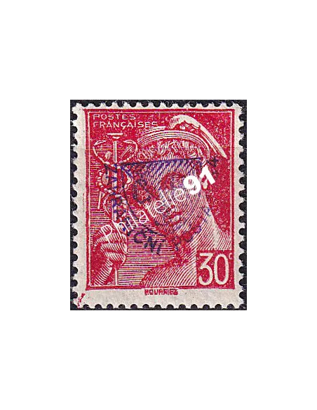 Timbre de la Libération de Vire n° 2M, signé, timbres France