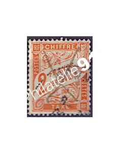 Timbre-taxe n° 41 oblitéré, collection timbres France