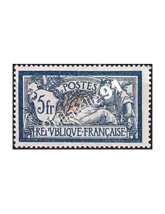 Variété sur timbre n° 123c neuf, collection timbres France