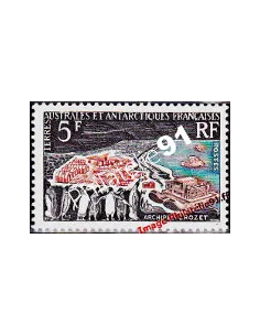 Timbre des TAAF n°  20, Archipel Crozet, timbres des Dom Tom