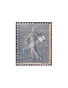 Timbre n° 132 (GNO), timbre signé, collection timbres France