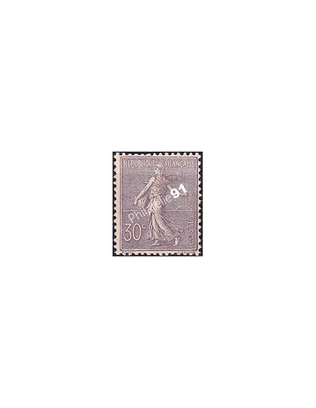 Timbre n° 133 neuf, timbre signé, collection timbres France
